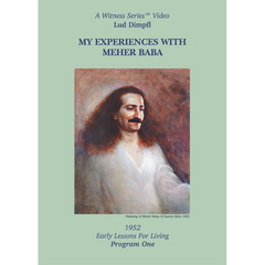 My Experiences with Meher Baba: Lud Dimpfl