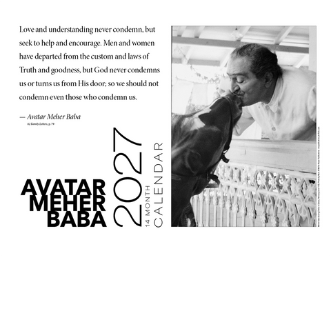 2027 Meher Baba Calendar